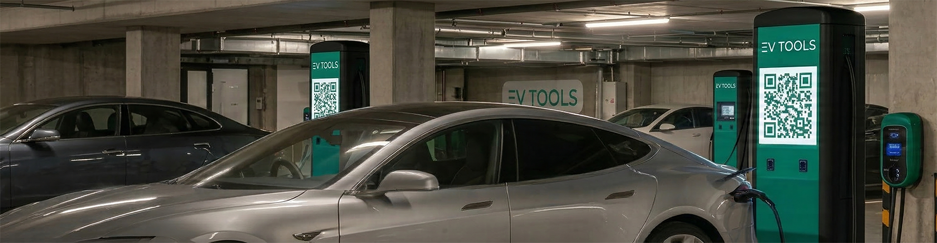 EV Tools platform managing charging across multiple apartment buildings